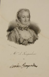 ポンパドゥール侯爵夫人の肖像（1721-64）